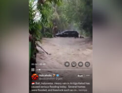 Banjir Besar Landa Antiga Kelod dan Sejumlah Desa di Manggis, Karangasem Akibat Hujan Lebat