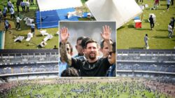 Messi Hanya Tampil 20 Menit, Stadion di India Ricuh dan Fans Mengamuk