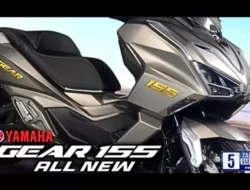 Gear 155 Phantom Disebut-Sebut Siap Mengguncang Pasar Skutik, Ini Bocoran Lengkapnya