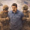 Ilustrasi Nicolas Maduro di Tangkap Pasukan AS