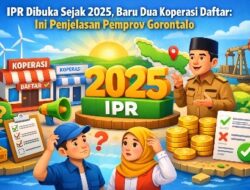 IPR Dibuka Sejak 2025, Baru Dua Koperasi Daftar: Ini Penjelasan Pemprov Gorontalo