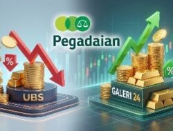 Harga Emas Pegadaian Kompak Melonjak, Galeri 24 dan Antam Terbang Hari Ini