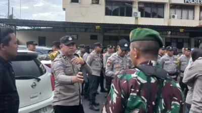 Siaga Natal–Tahun Baru, Ratusan Personel Amankan 27 Gereja di Kota Gorontalo