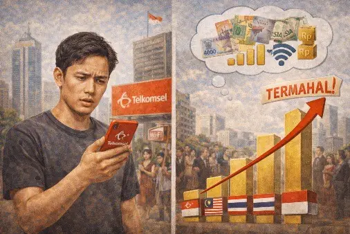 Ilustrasi Pengguna Telkomsel